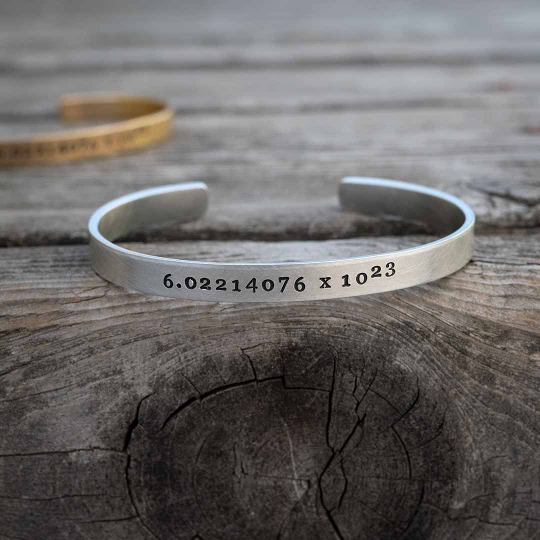 Avogadro&#39;s Number Bracelet