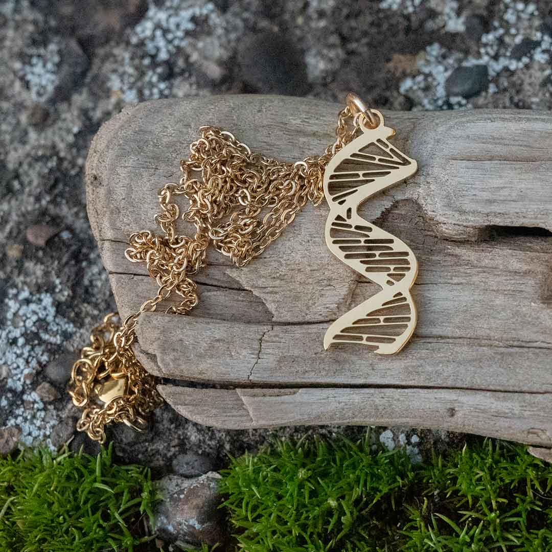 DNA Necklace - Biology Jewelry | Boutique Academia