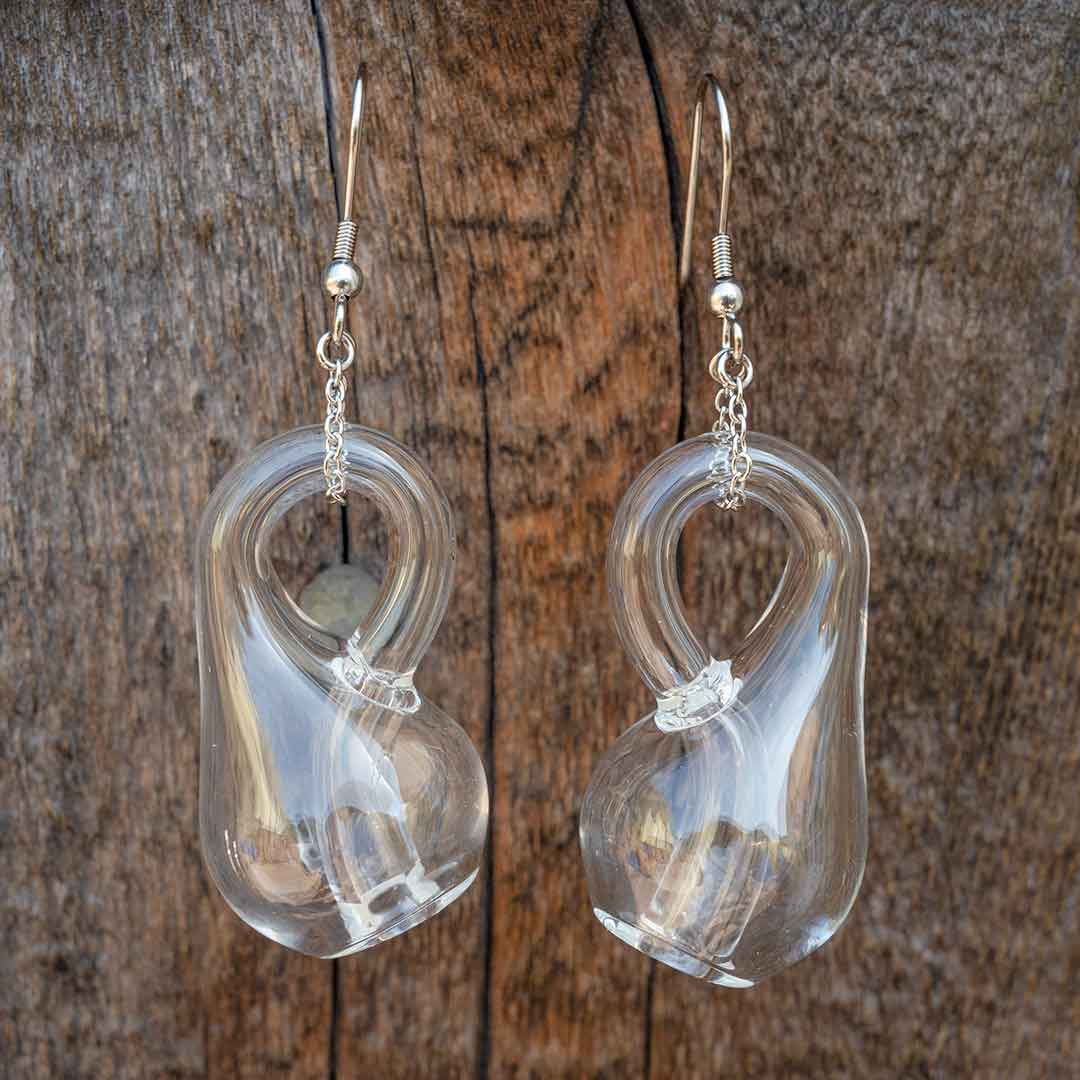 Klein Bottle Earrings