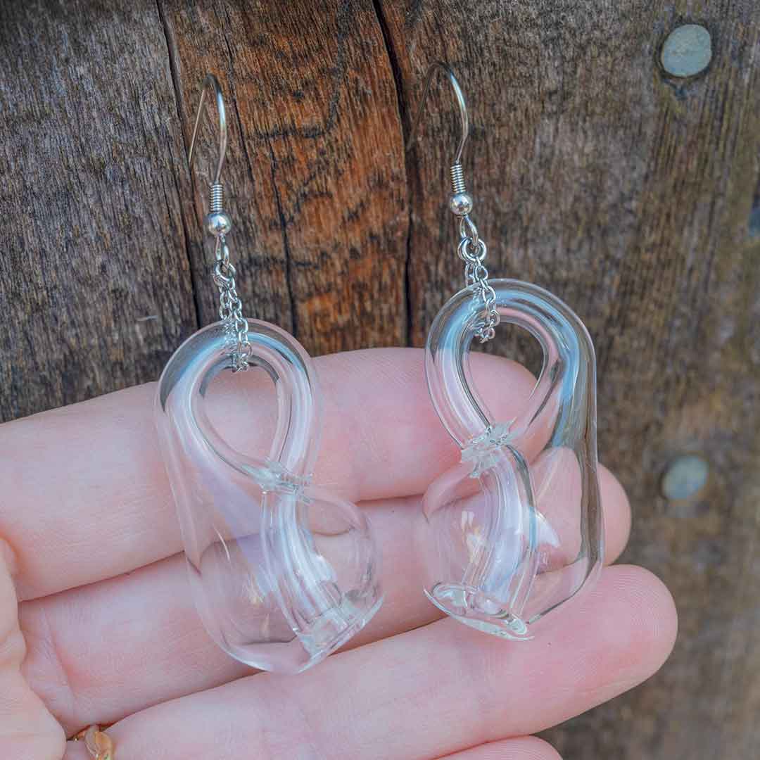 Klein Bottle Earrings