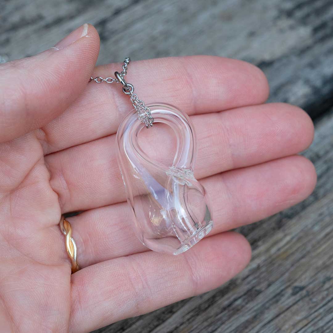 Klein Bottle Necklace | Math Jewelry - Boutique Academia