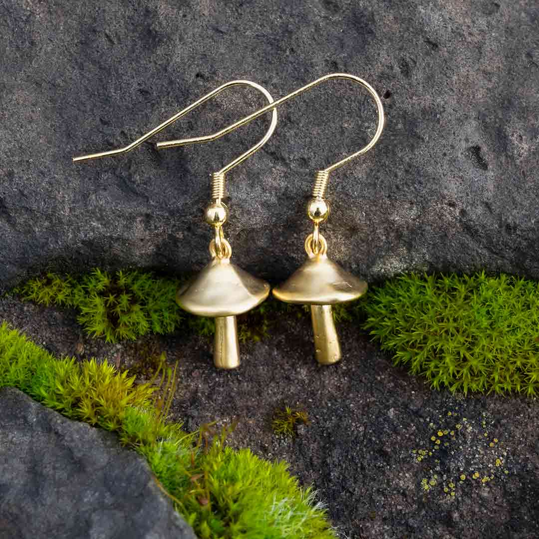 Mushroom Earrings