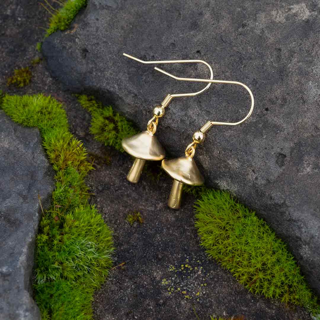 Mushroom Earrings
