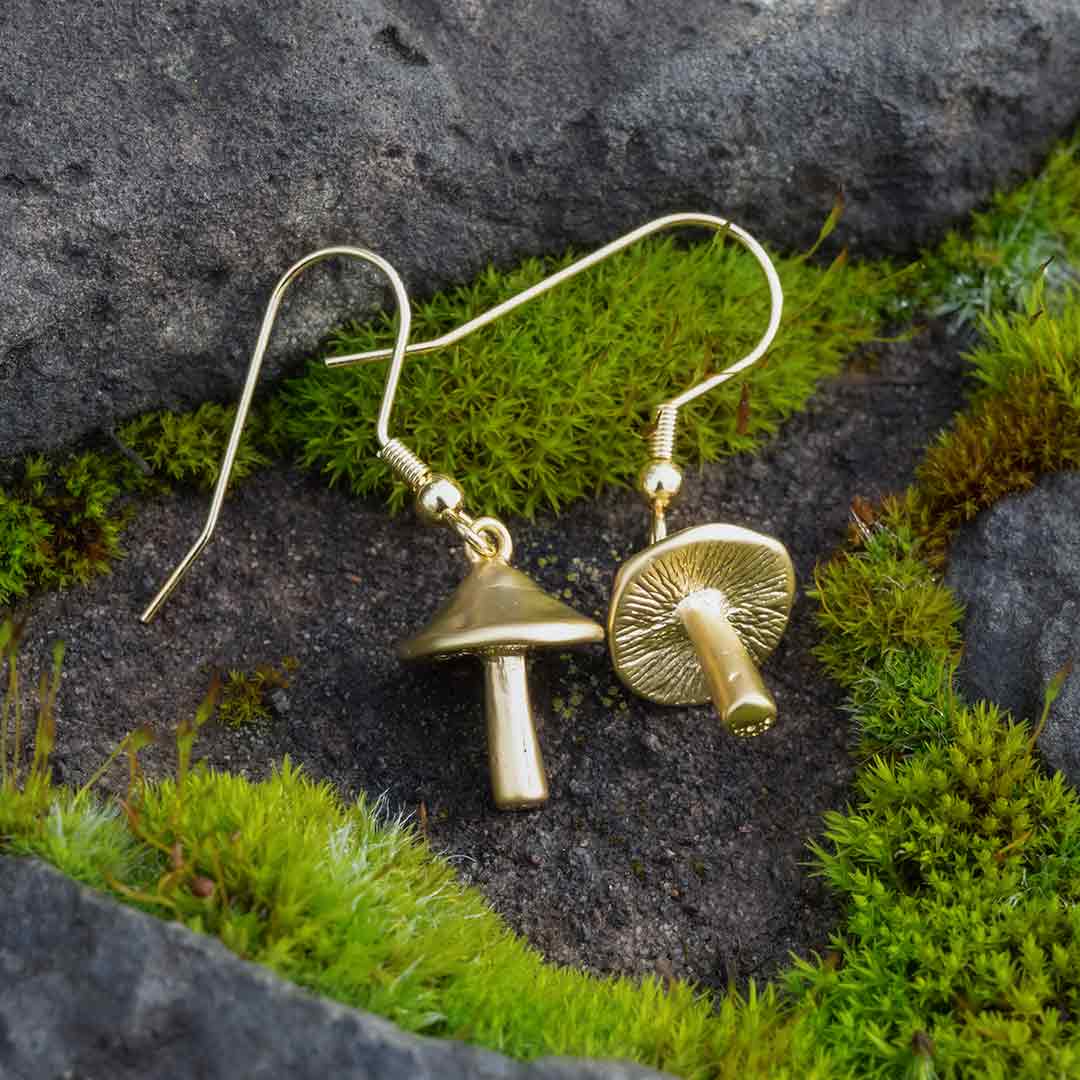 Mushroom Earrings