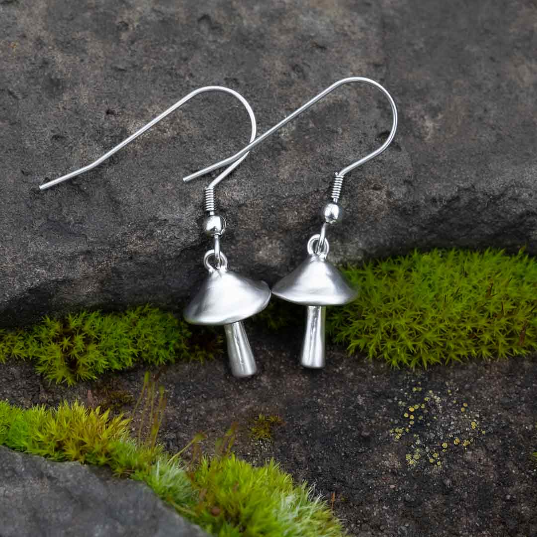 Mushroom Earrings