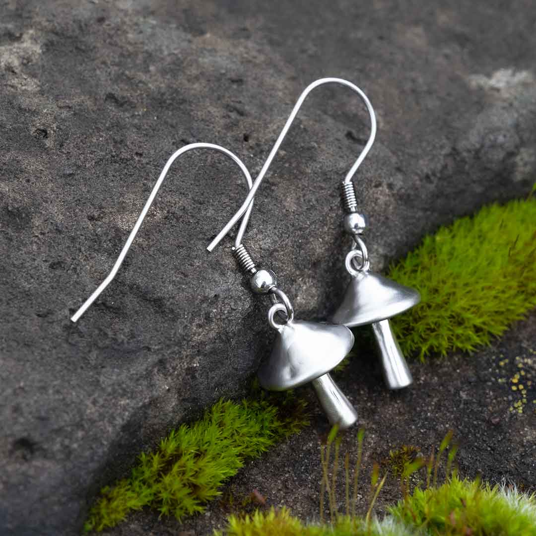 Mushroom Earrings