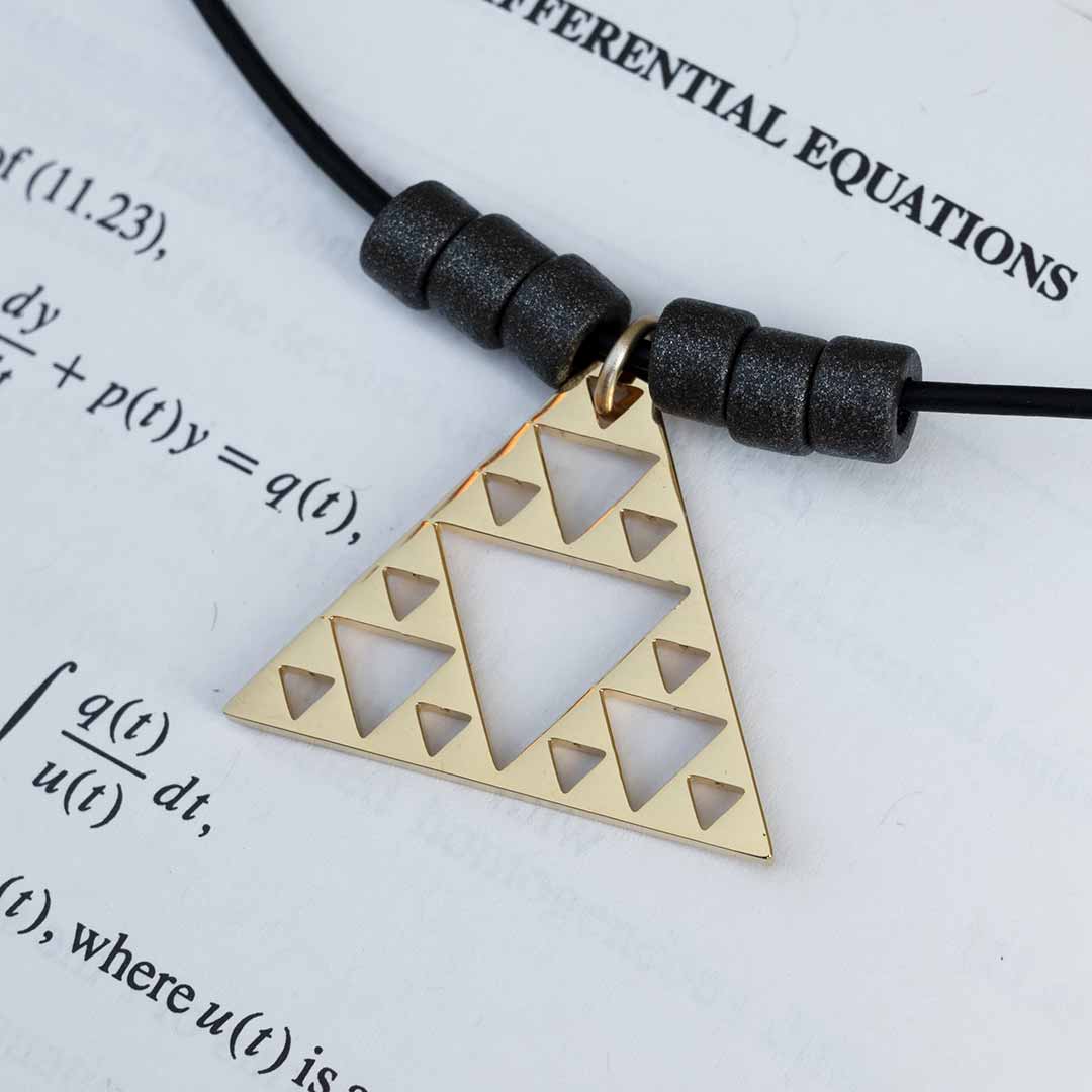 Sierpinski Triangle Necklace