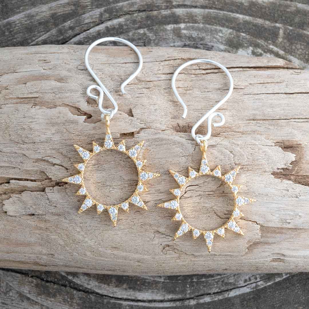 Eclipse Solar Totality Earrings