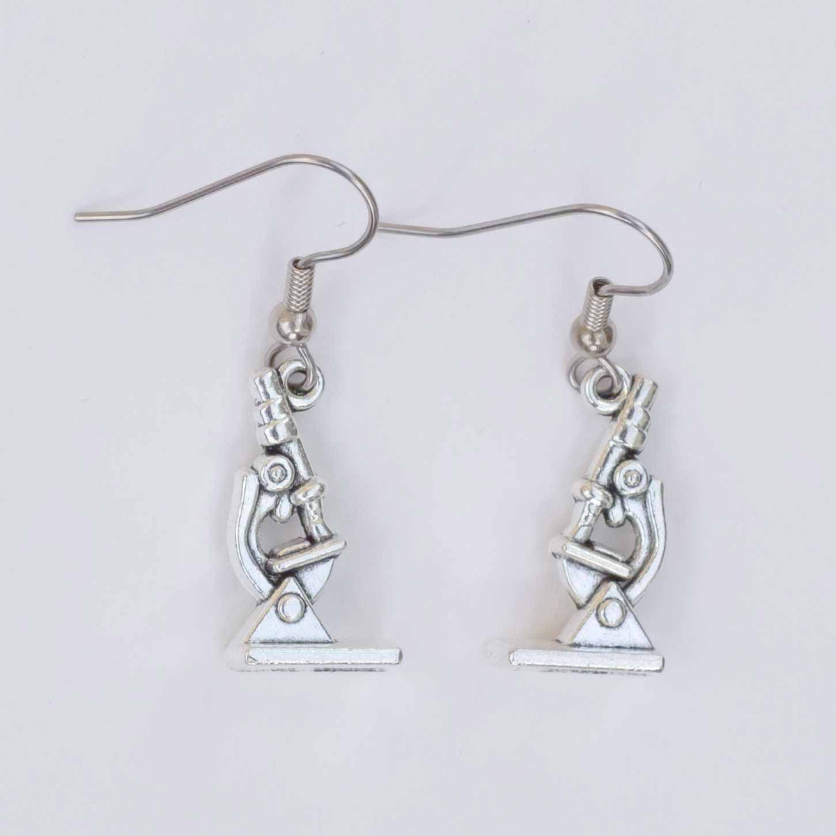 Microscope Earrings