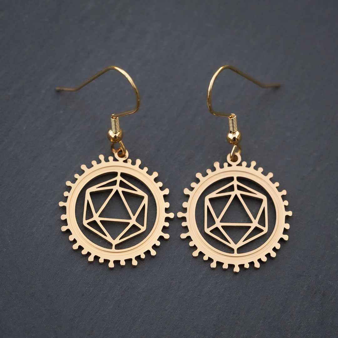 Antibody and Virus Earrings