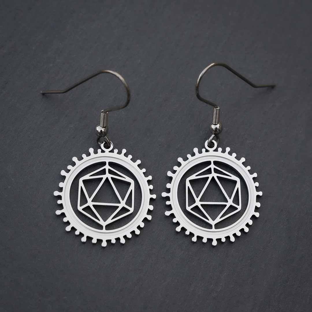 Antibody and Virus Earrings