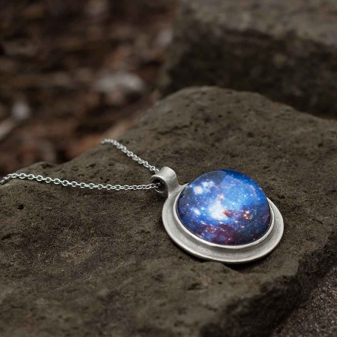 Blue Nebula Necklace