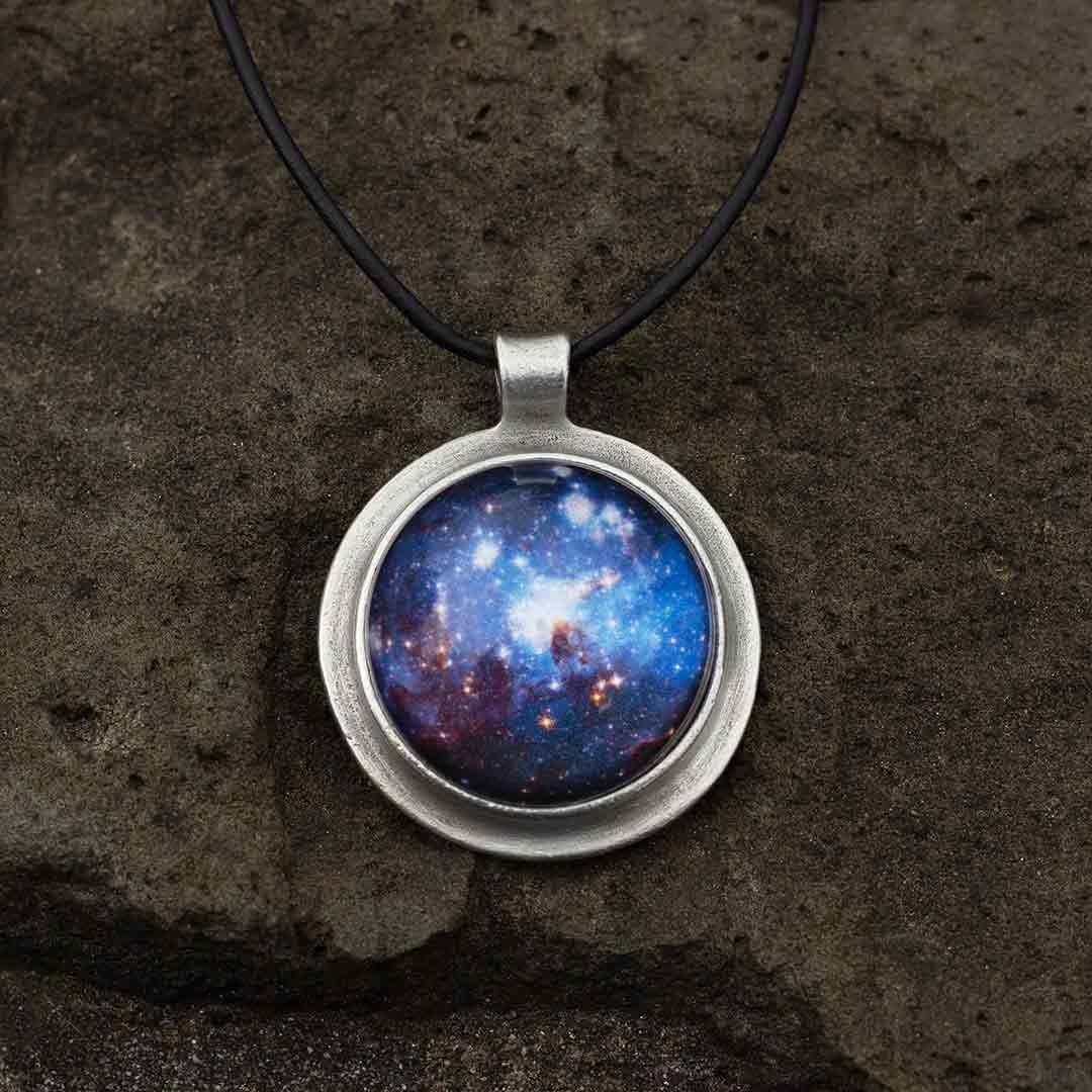 Blue Nebula Necklace