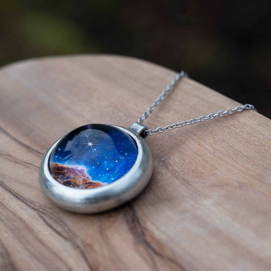 Carina Nebula Cosmic Cliffs Necklace