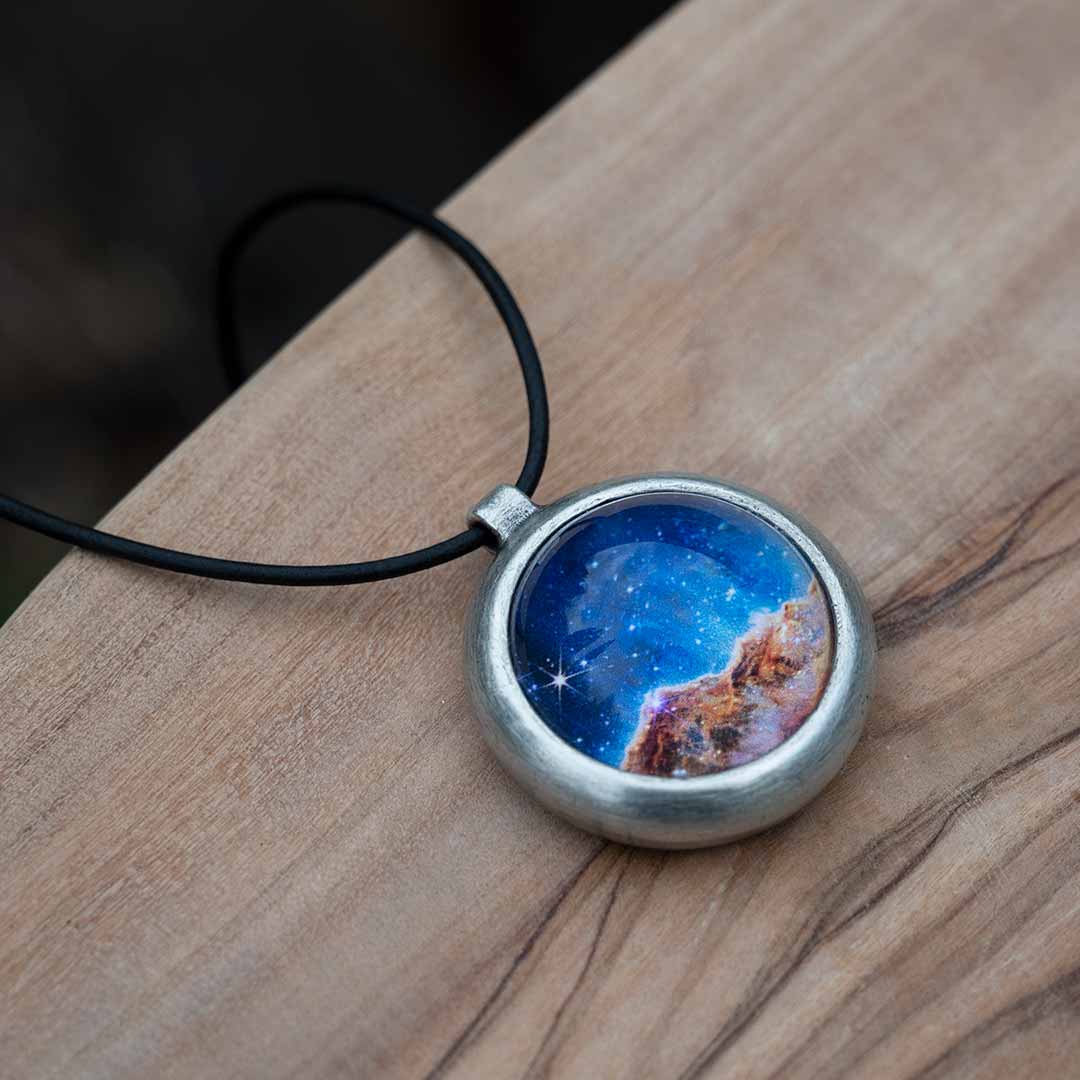 Carina Nebula Cosmic Cliffs Necklace
