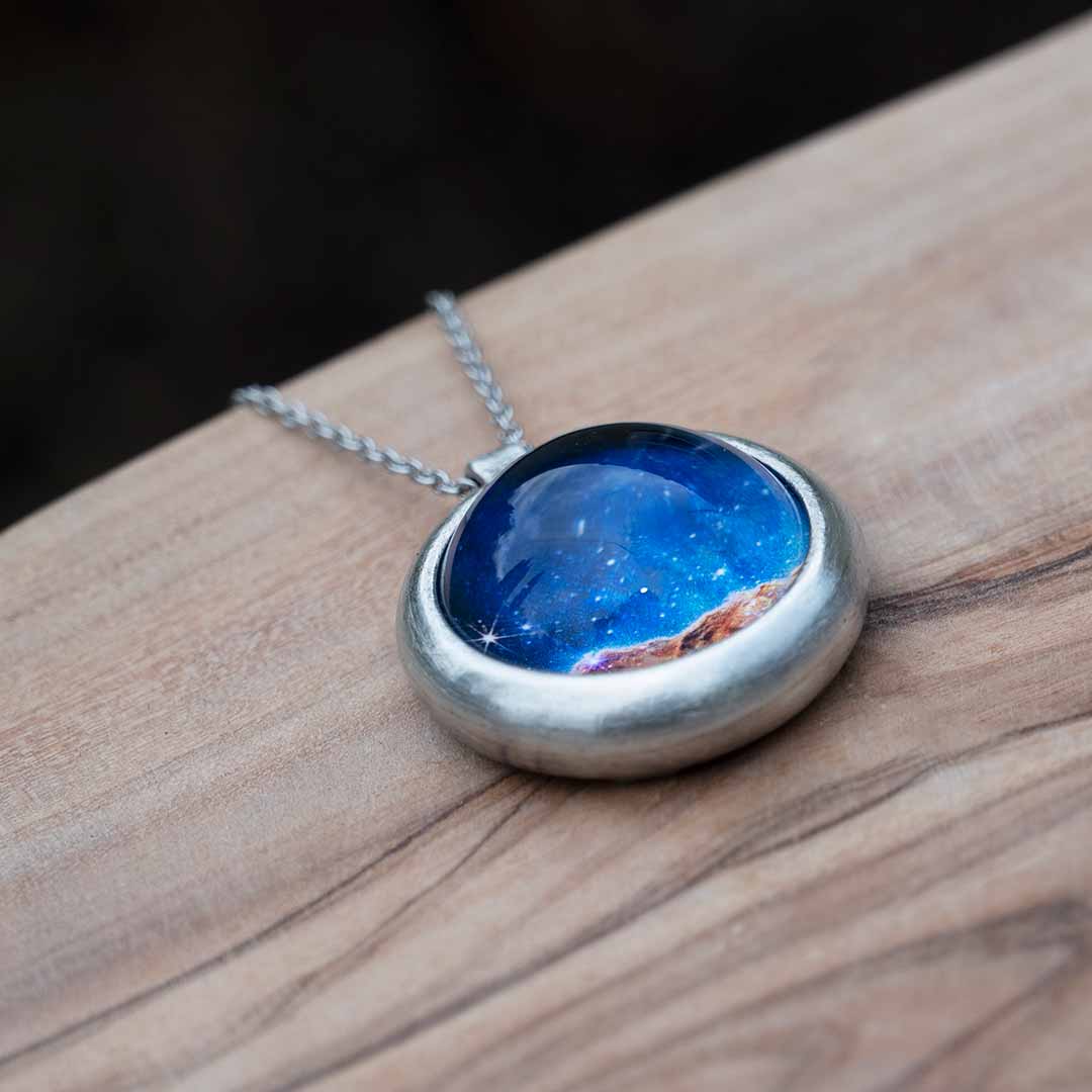 Carina Nebula Cosmic Cliffs Necklace