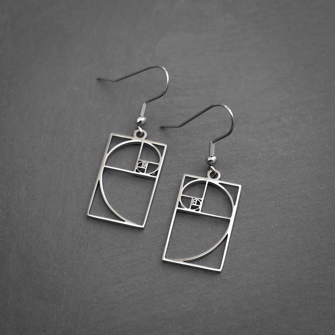 Fibonacci Earrings