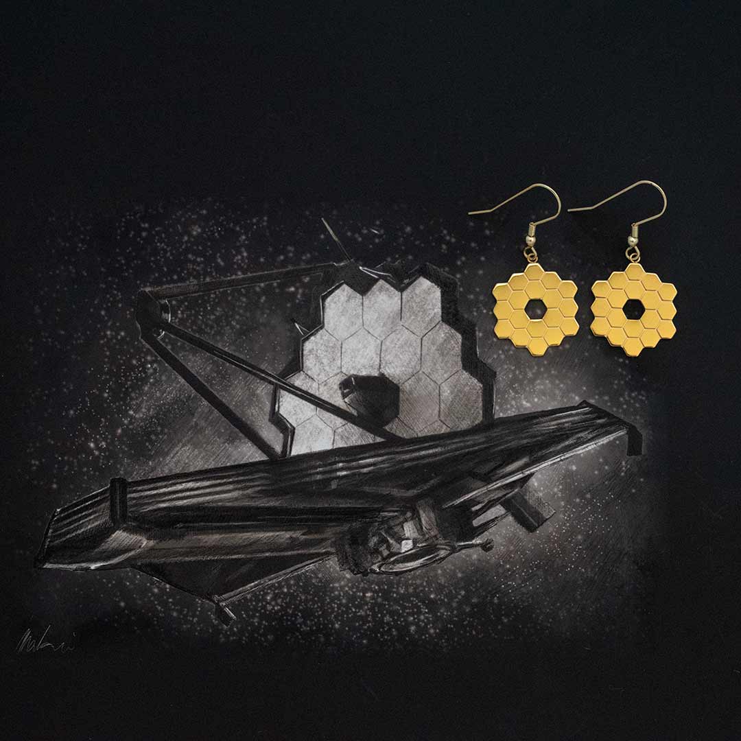 James Webb Space Telescope Earrings