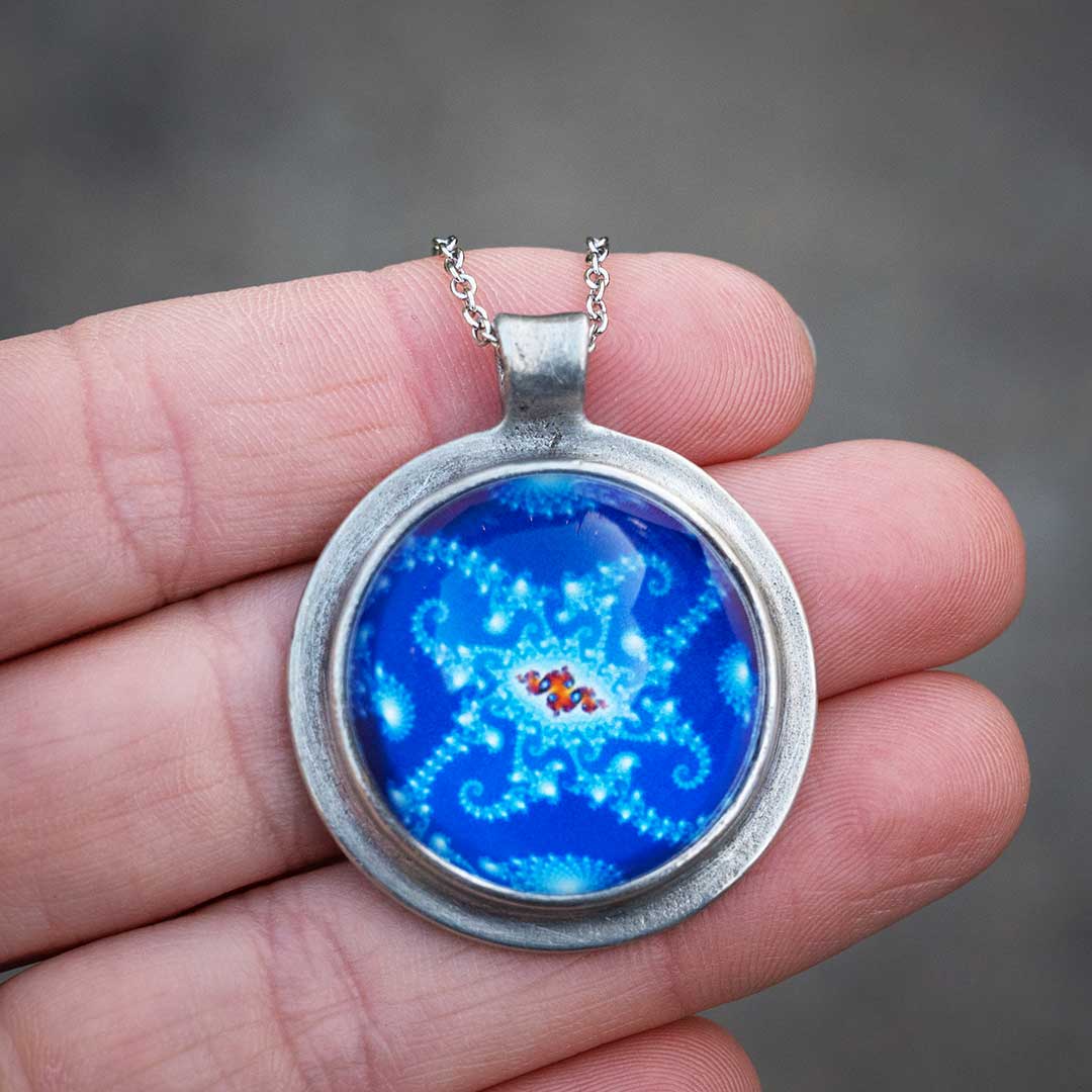 Mandelbrot: Julia Set Fractal Necklace