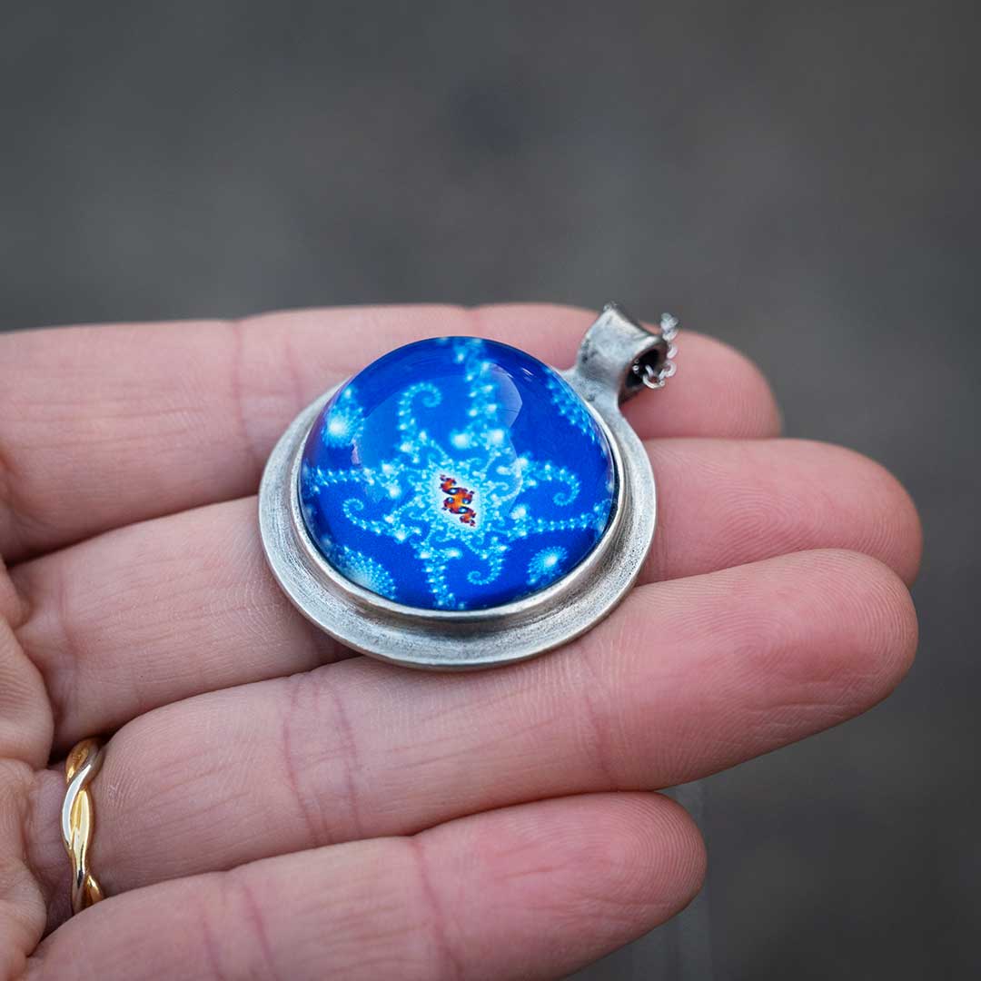 Mandelbrot: Julia Set Fractal Necklace