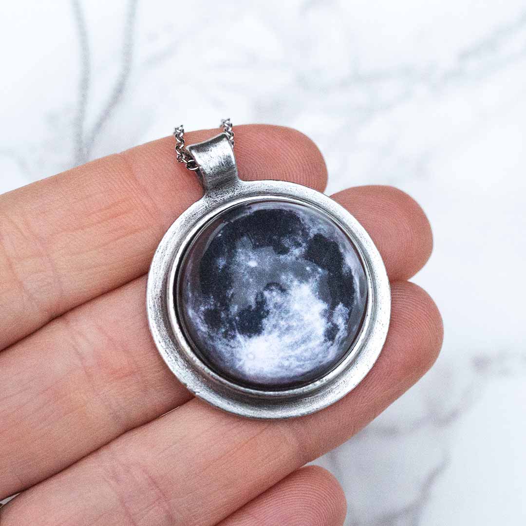 Moon Necklace Boutique Academia