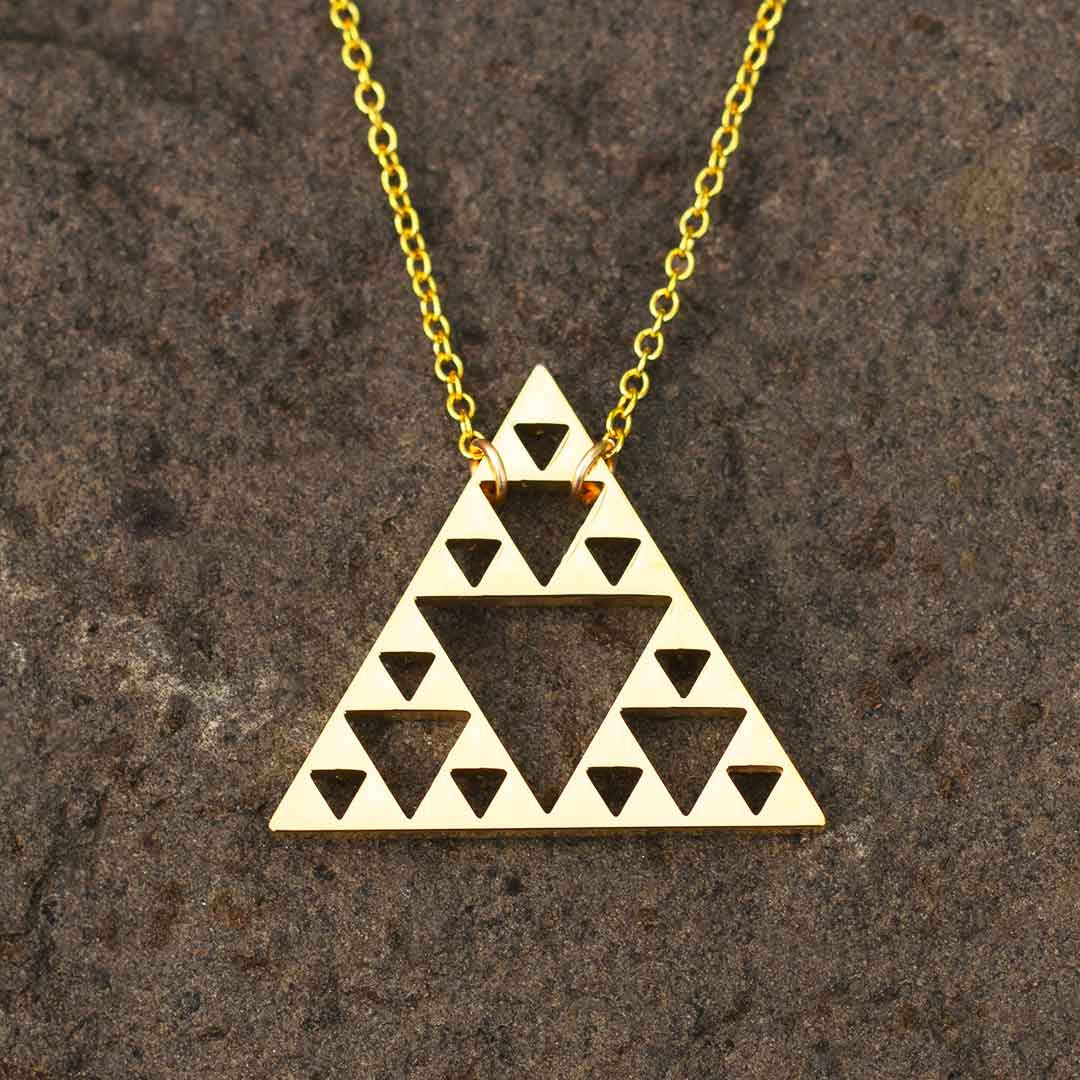 Sierpinski Triangle Necklace