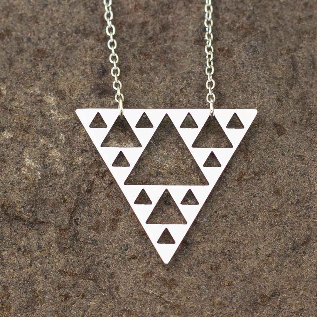 Sierpinski Triangle Necklace