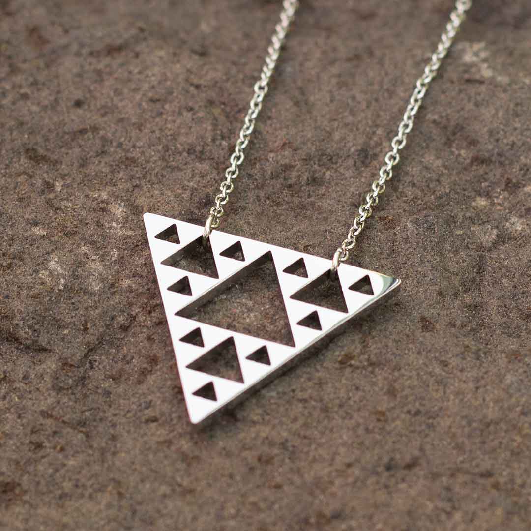 Sierpinski Triangle Necklace