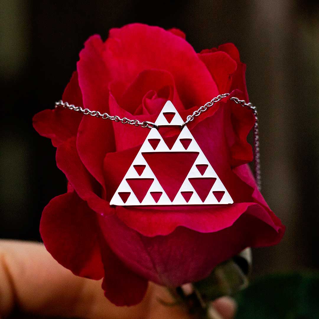 Sierpinski Triangle Necklace