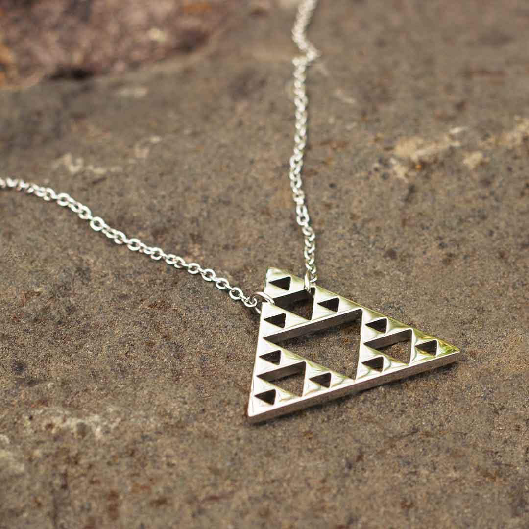 Sierpinski Triangle Necklace