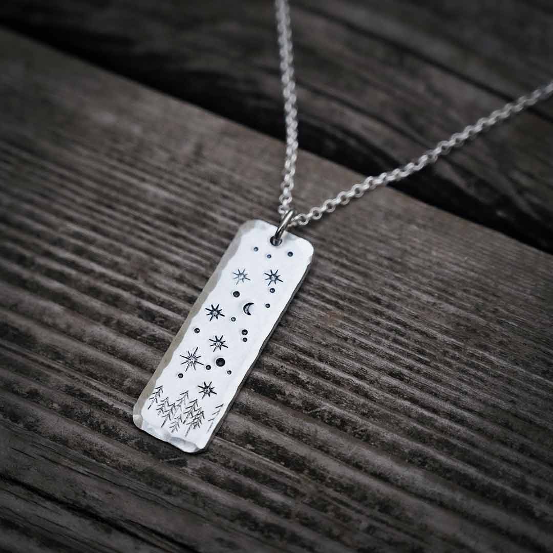 ASTRO STARGAZER ネックレス MJ Stargazer Necklace | Astronomy Jewelry - Boutique Academia