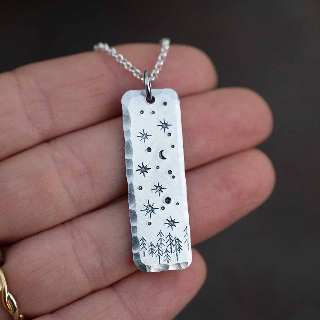 Stargazer Necklace | Astronomy Jewelry - Boutique Academia