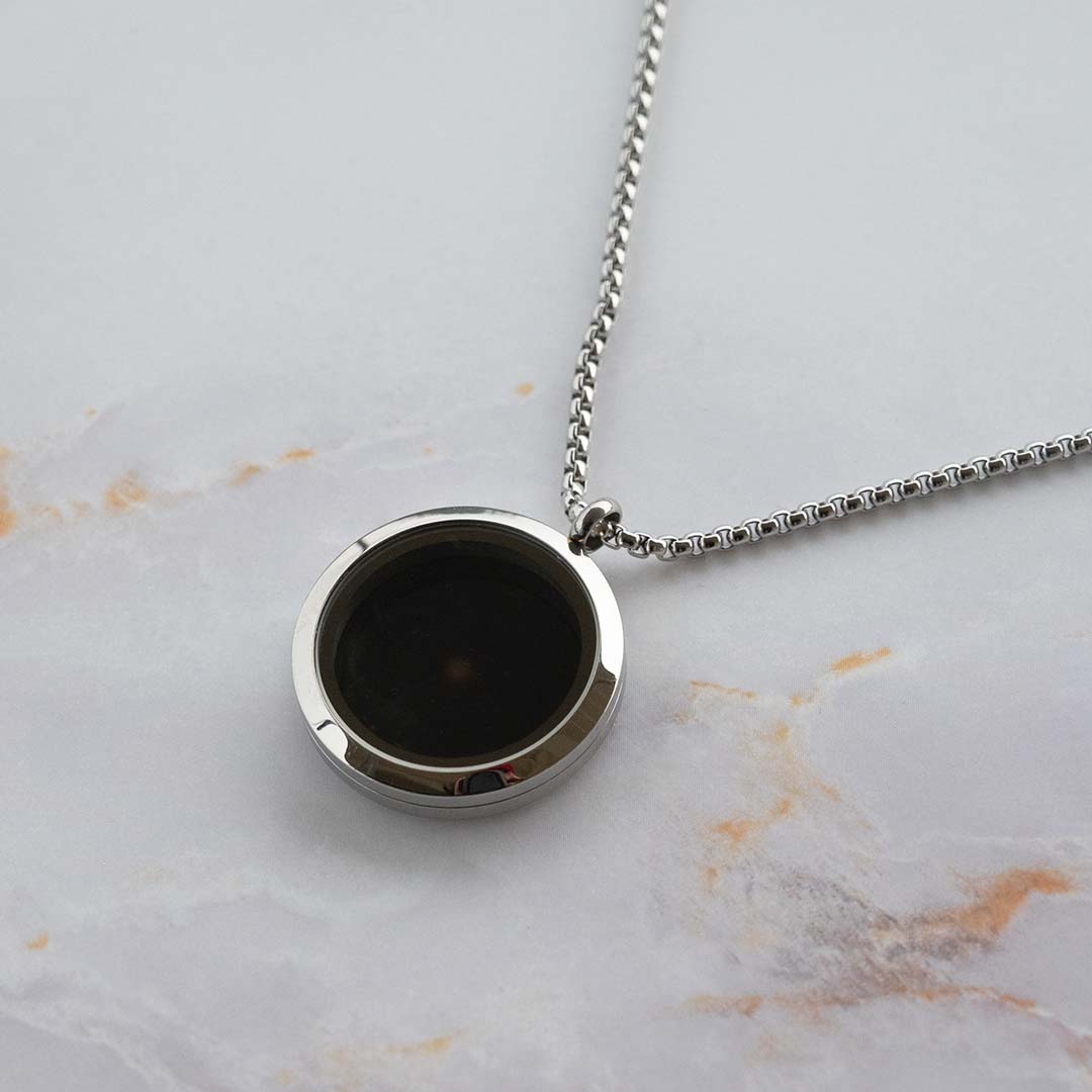 Universe Necklace - science jewelry for astronomers, science teachers, star gazers, and astronomy and space enthusiasts. 