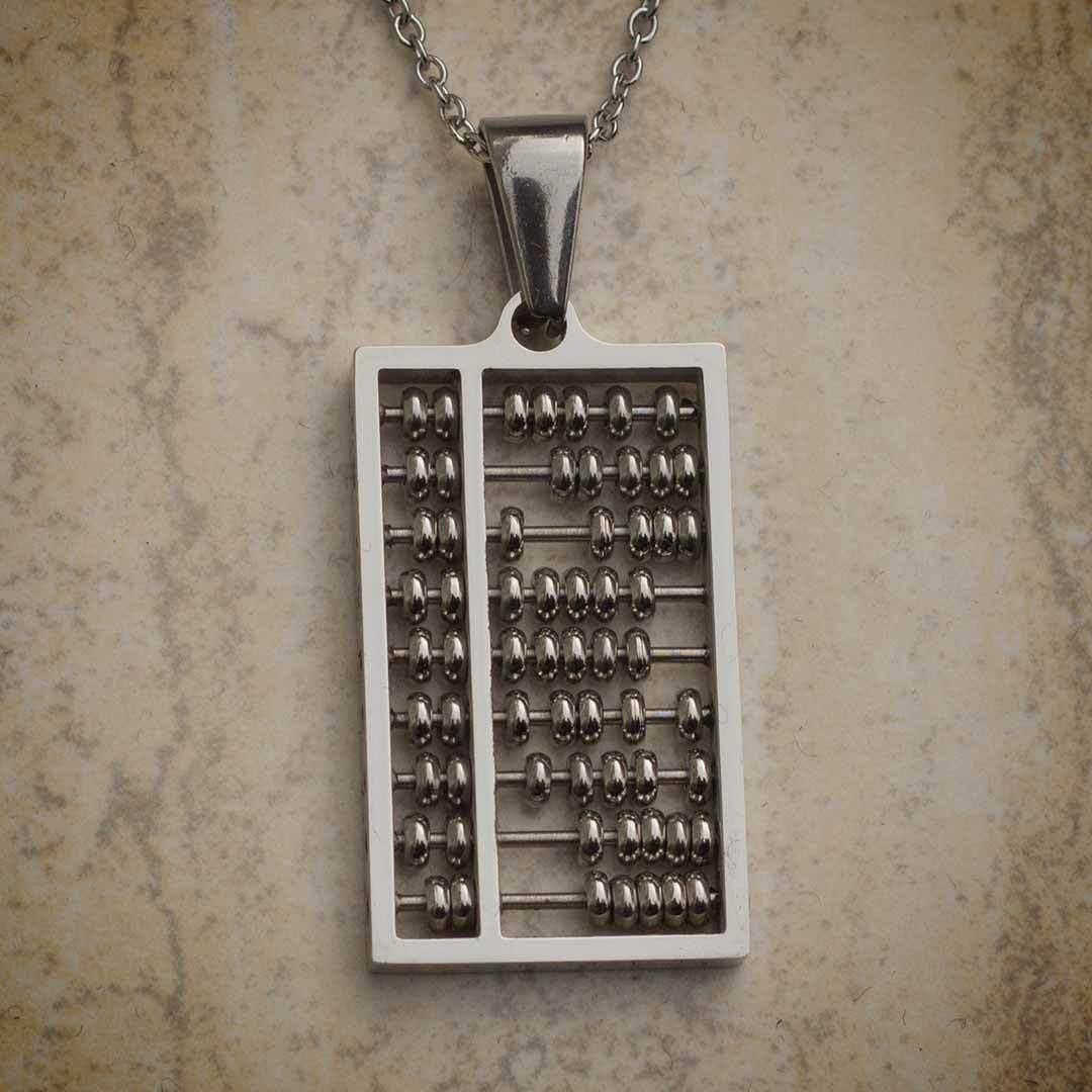 Abacus Necklace - Math Jewelry | Boutique Academia