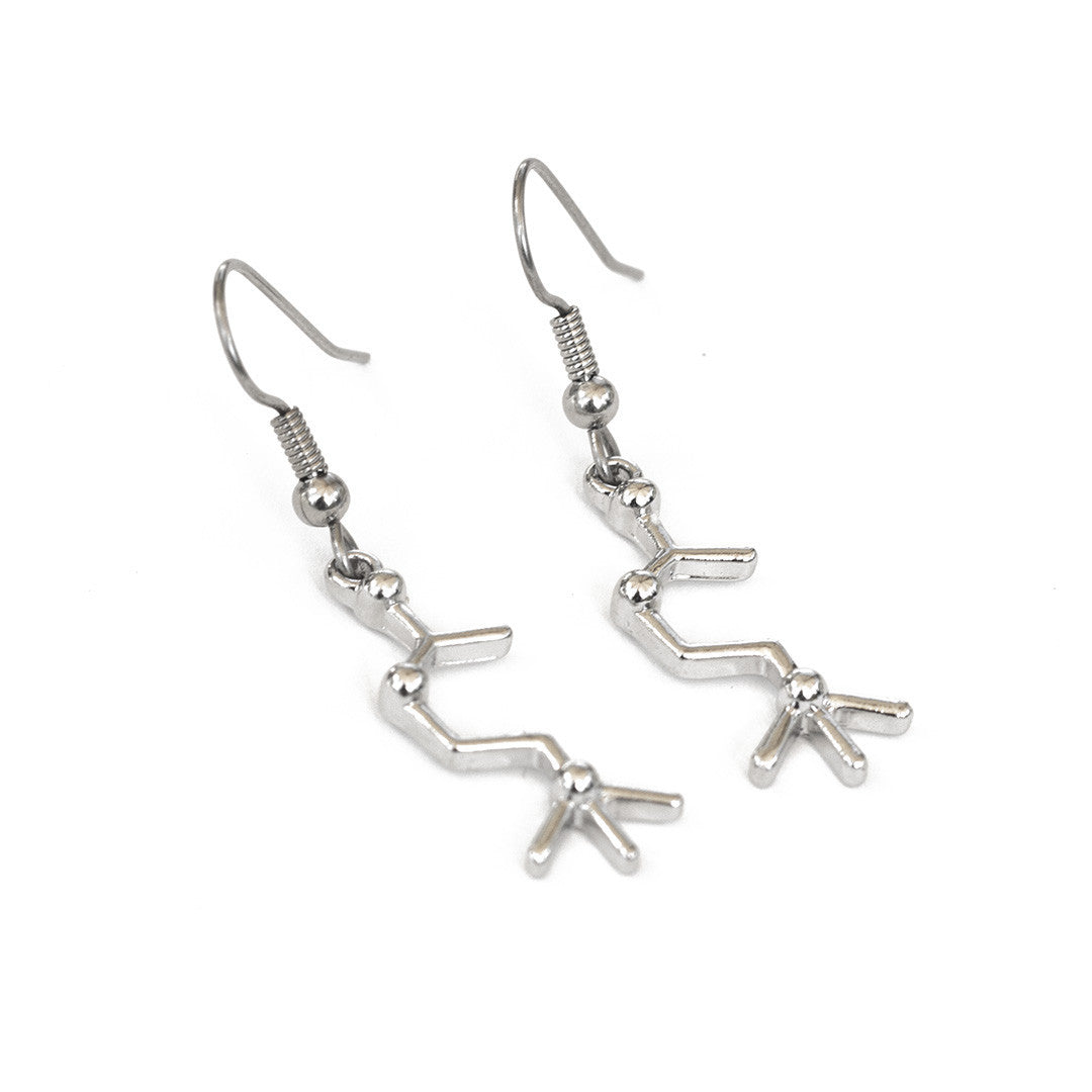 Neurotransmitter Molecule Earrings