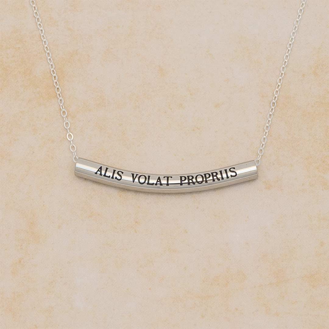 Alis volat best sale propriis necklace
