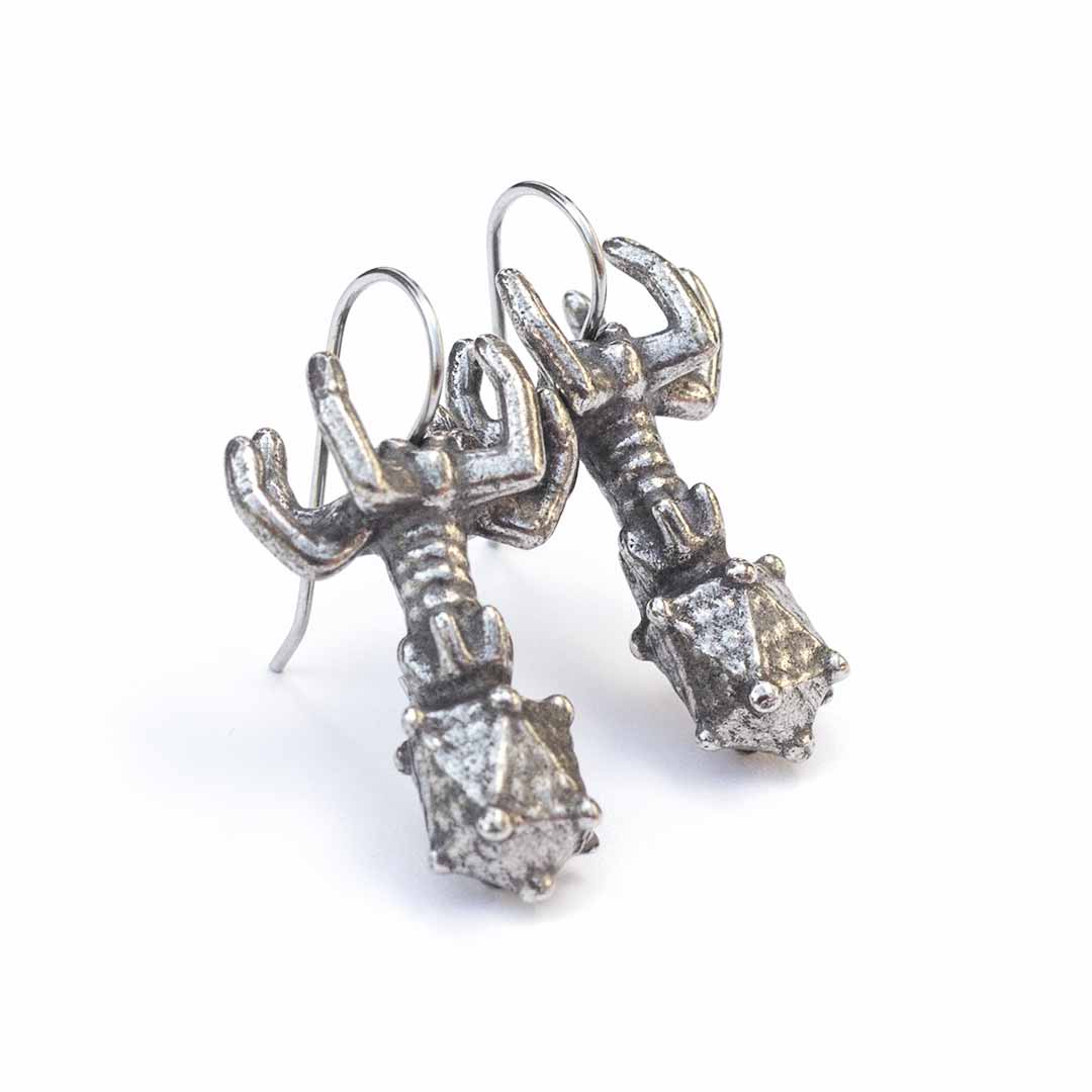 Bacteriophage Earrings