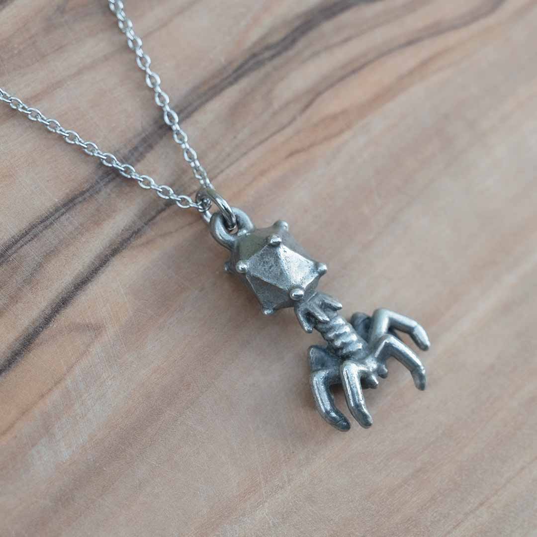 Bacteriophage Necklace