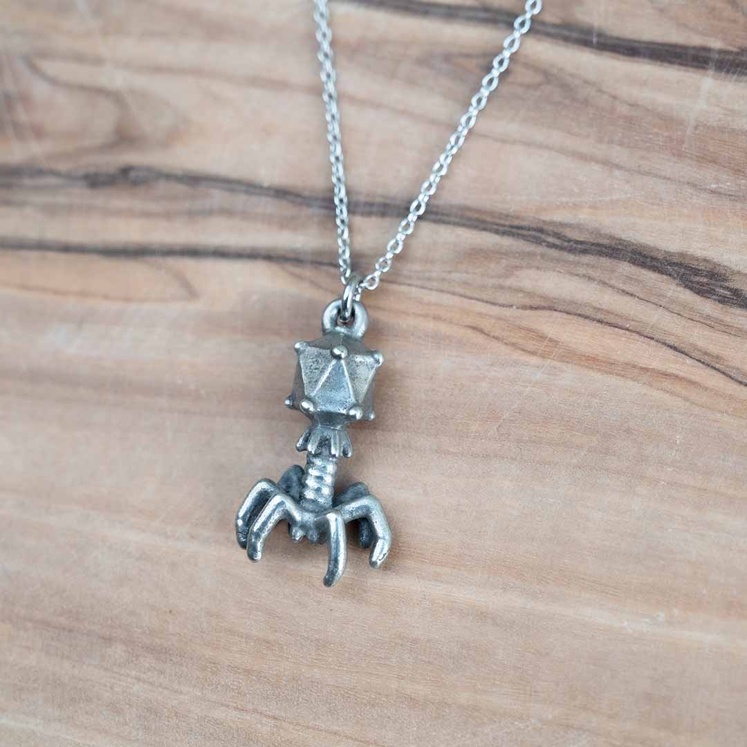 Bacteriophage Necklace