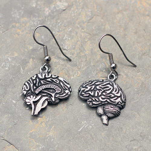 Brain Earrings
