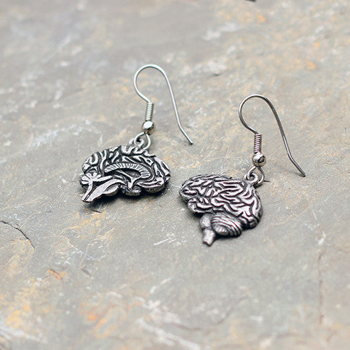 Brain Earrings