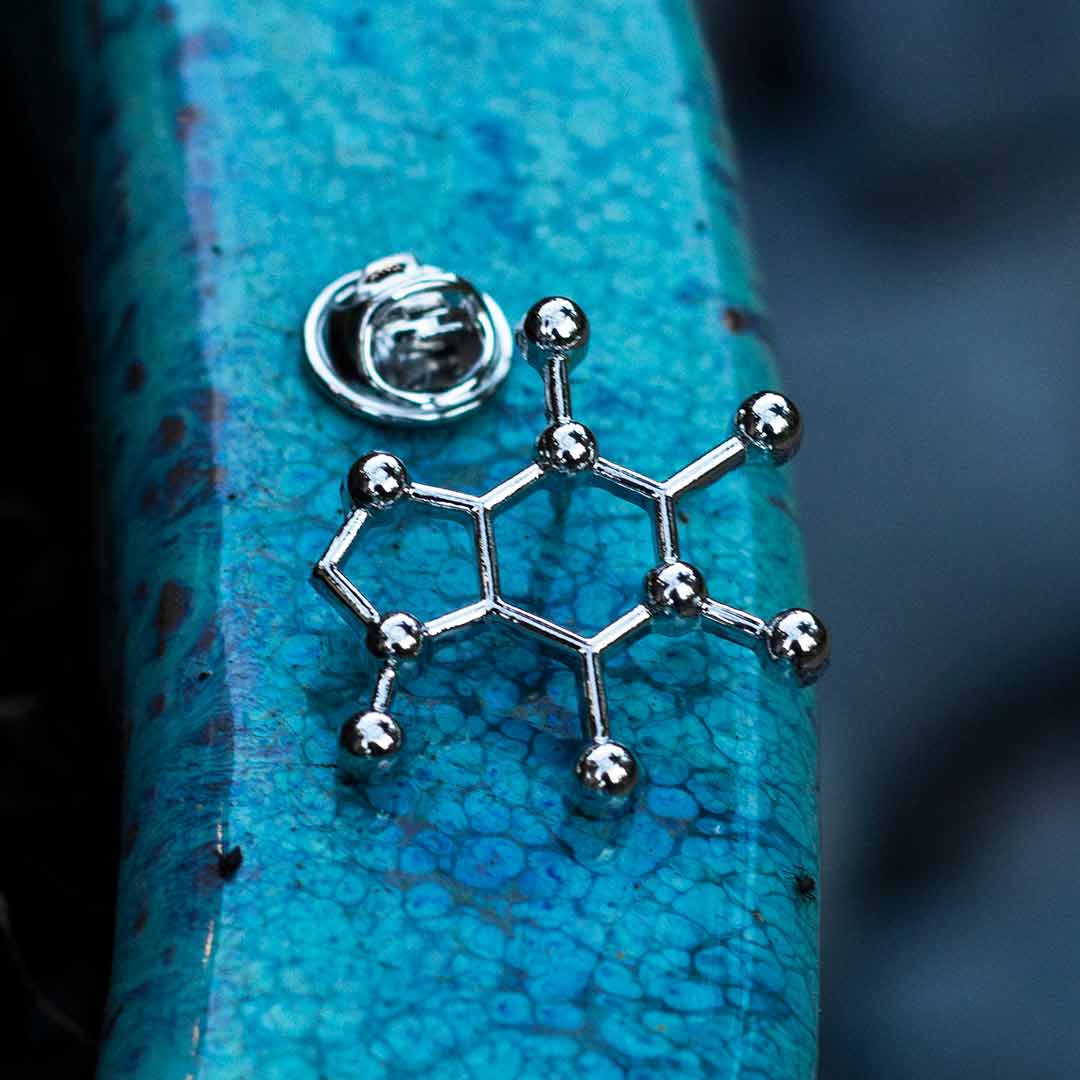 Caffeine Pin