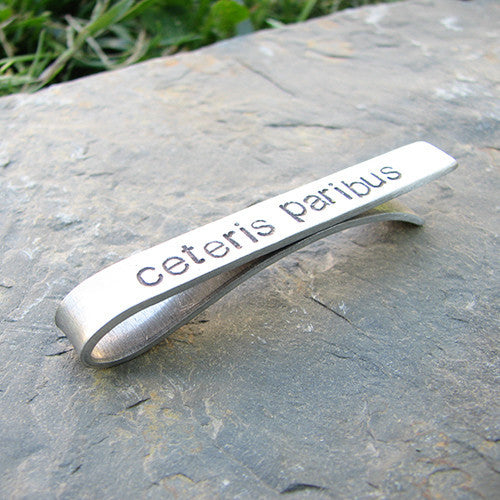 Ceteris Paribus Tie Bar