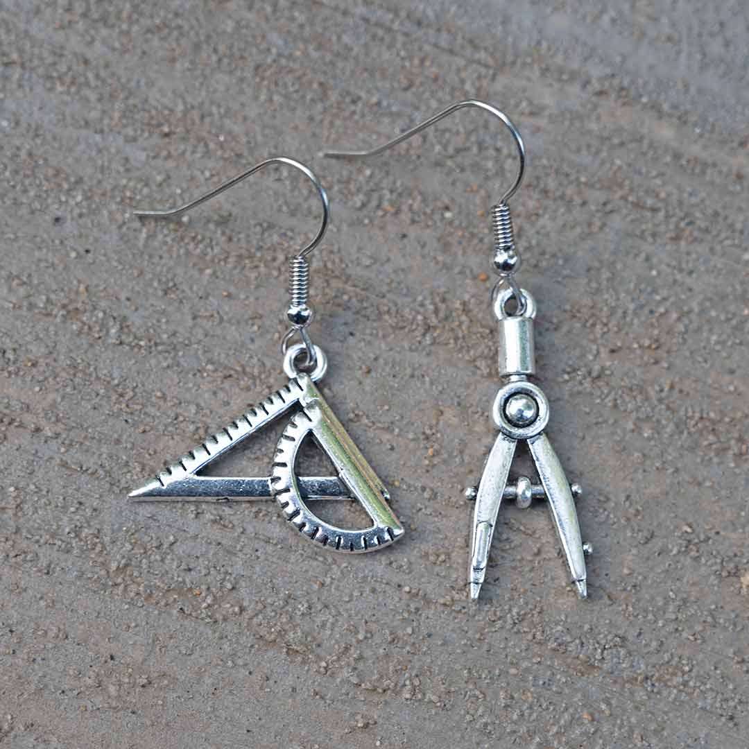 Drafting Tool Earrings