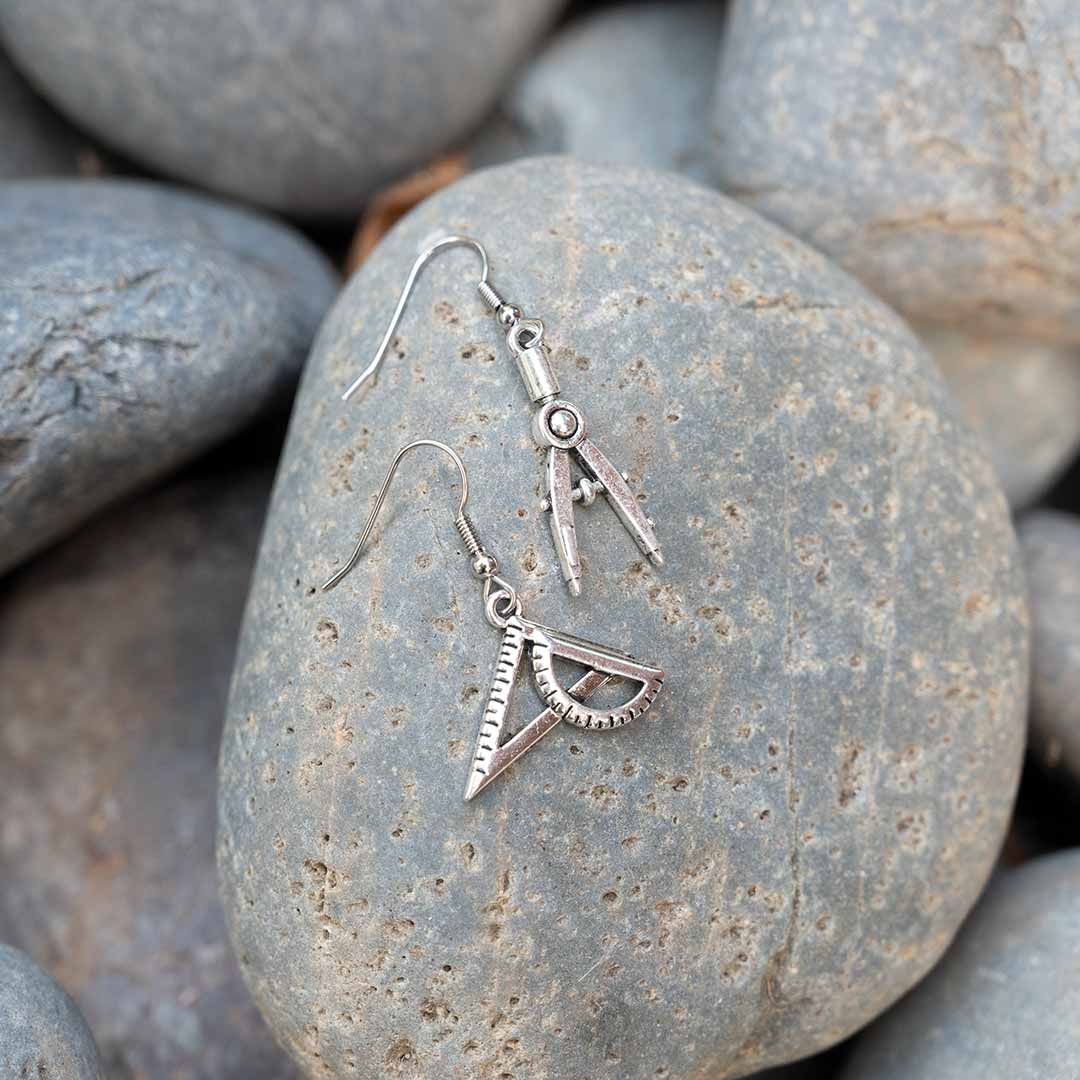 Drafting Tool Earrings