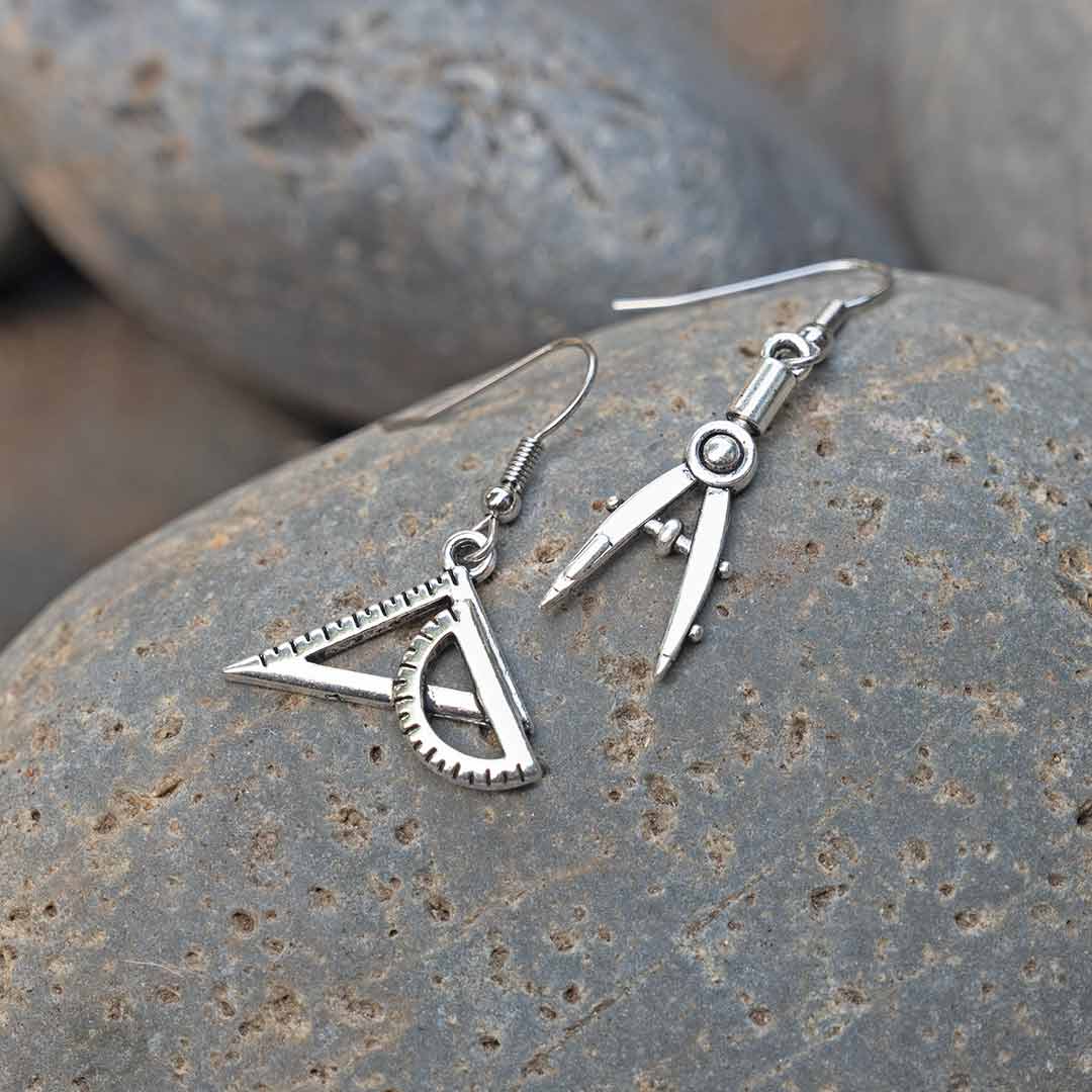 Drafting Tool Earrings