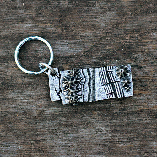 Plate Tectonics Keychain
