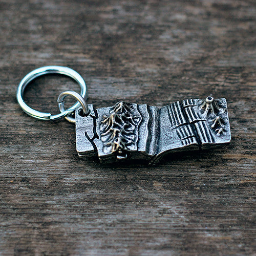 Plate Tectonics Keychain