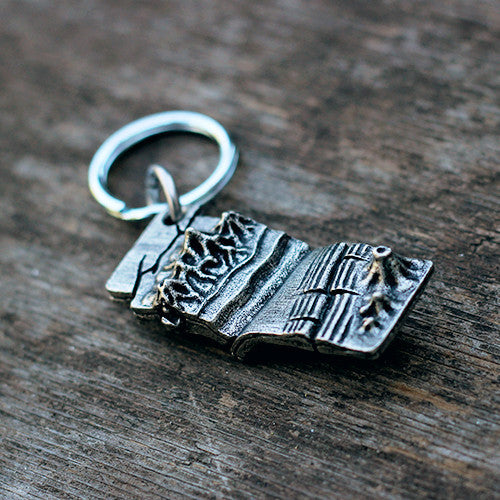 Plate Tectonics Keychain