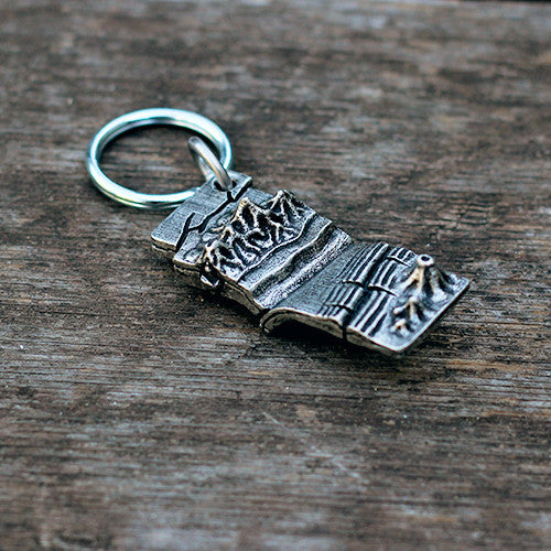 Plate Tectonics Keychain